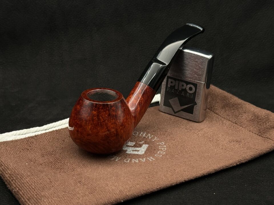 JOHNYPIPES 257 GENERAL BENT PÜRÜZSÜZ | Klasik Hatlarda Parlak ve Dengeli Bir Yorum