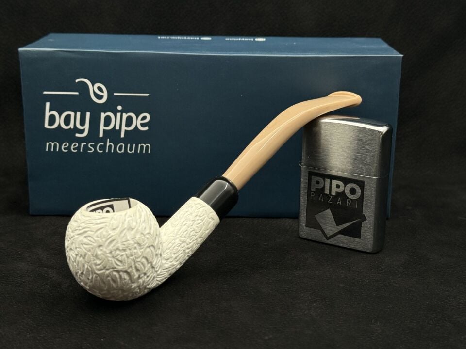 EMRE MANGALTEPE LÜLETAŞI HALF BENT YAPRAK RUSTİK MİNİ | Kompakt Form ve Krem Ağızlık Dengesi