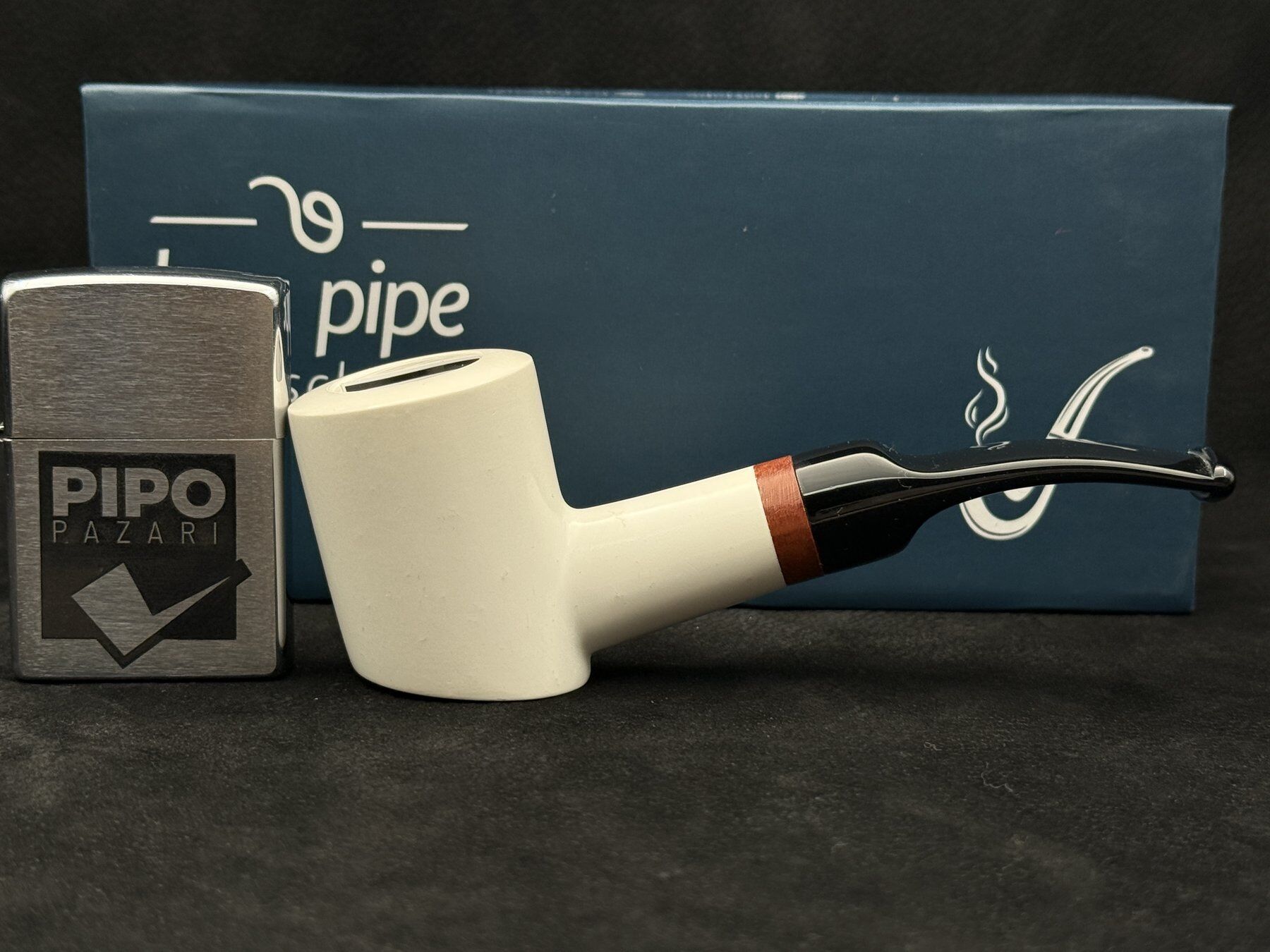 EMRE MANGALTEPE LÜLETAŞI CHERRYWOOD SMOOTH PİPO | Kısa Hazne Boyut 1