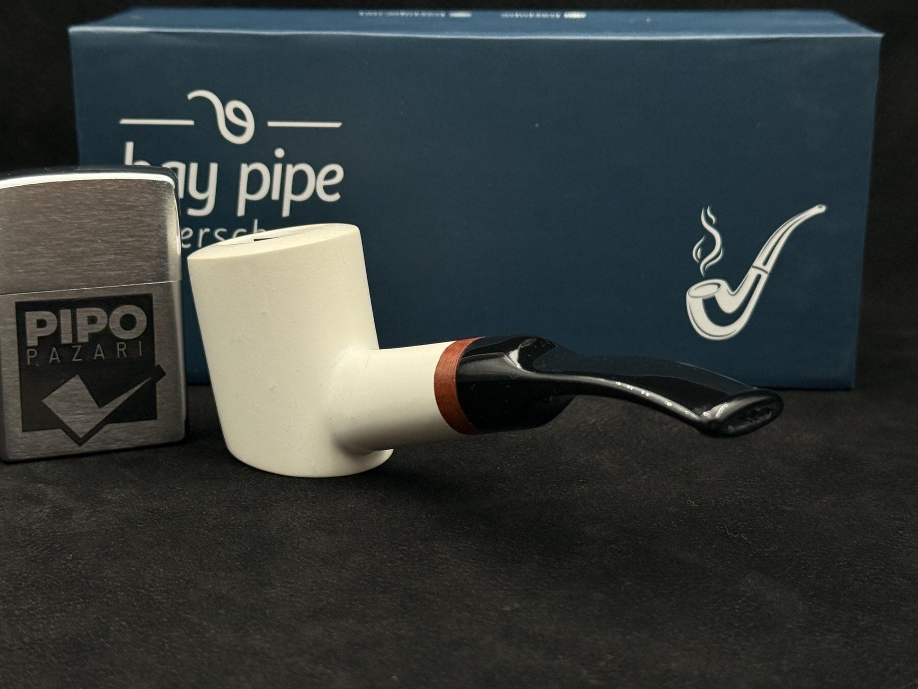 EMRE MANGALTEPE LÜLETAŞI CHERRYWOOD SMOOTH PİPO | Kısa Hazne Boyut 1