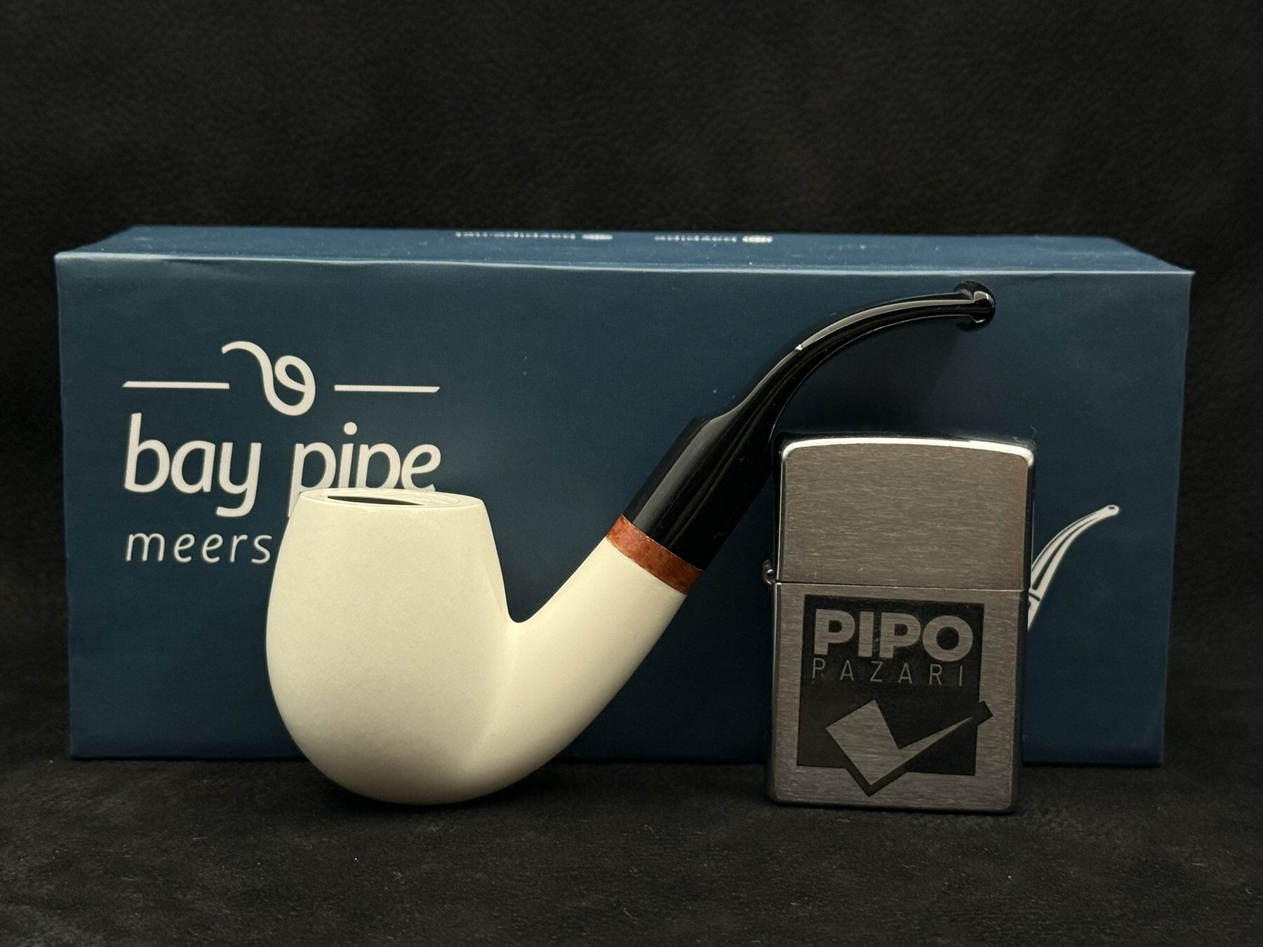 EMRE MANGALTEPE LÜLETAŞI FULL BENT EGG SMOOTH PİPO | Zarif Bent Form