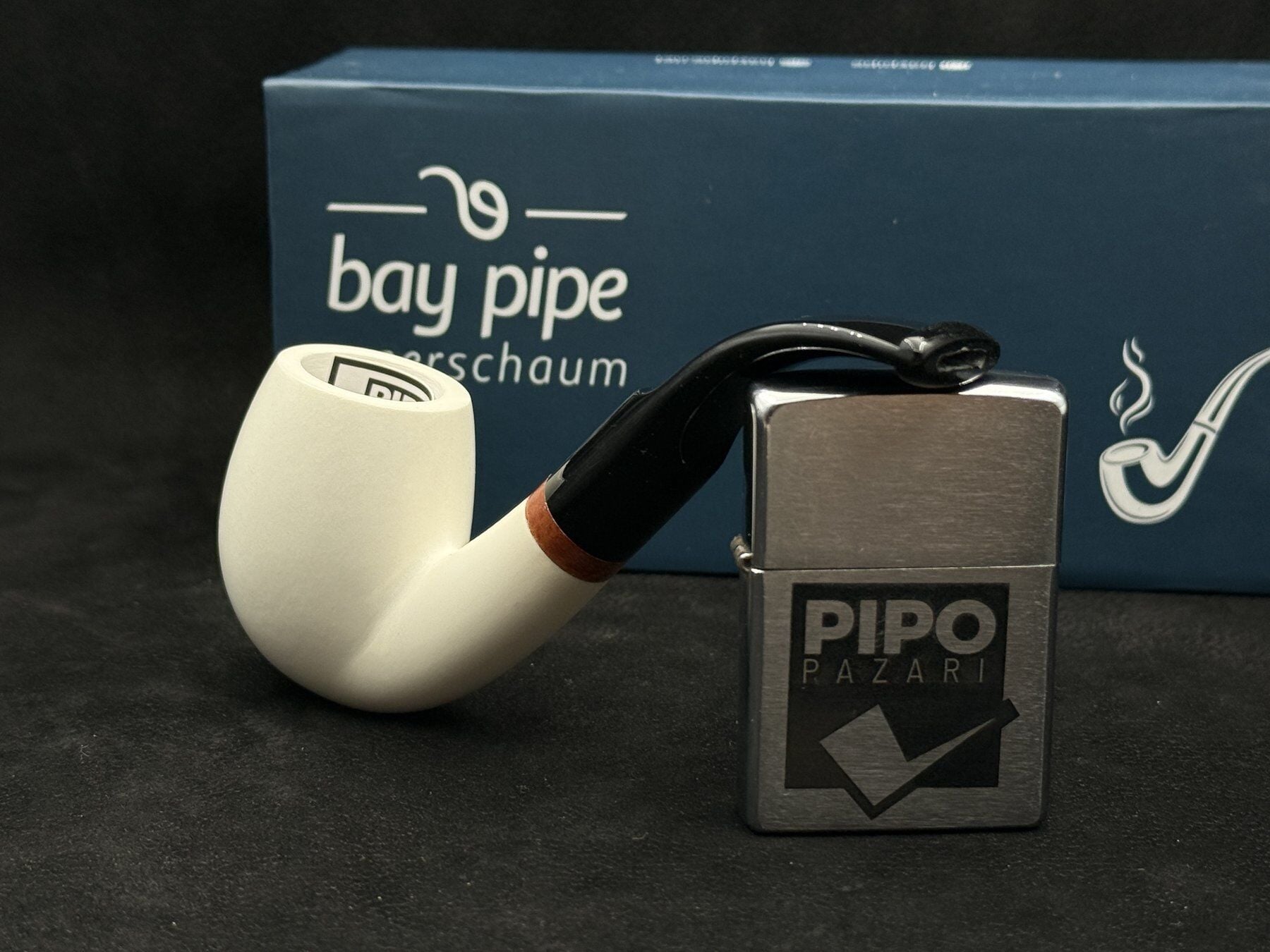 EMRE MANGALTEPE LÜLETAŞI FULL BENT EGG SMOOTH PİPO | Zarif Bent Form