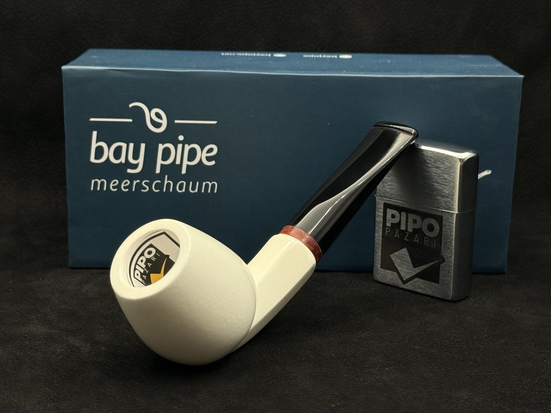 EMRE MANGALTEPE LÜLETAŞI RHODESIAN SMOOTH PİPO | Köşeli Shank Tasarımı