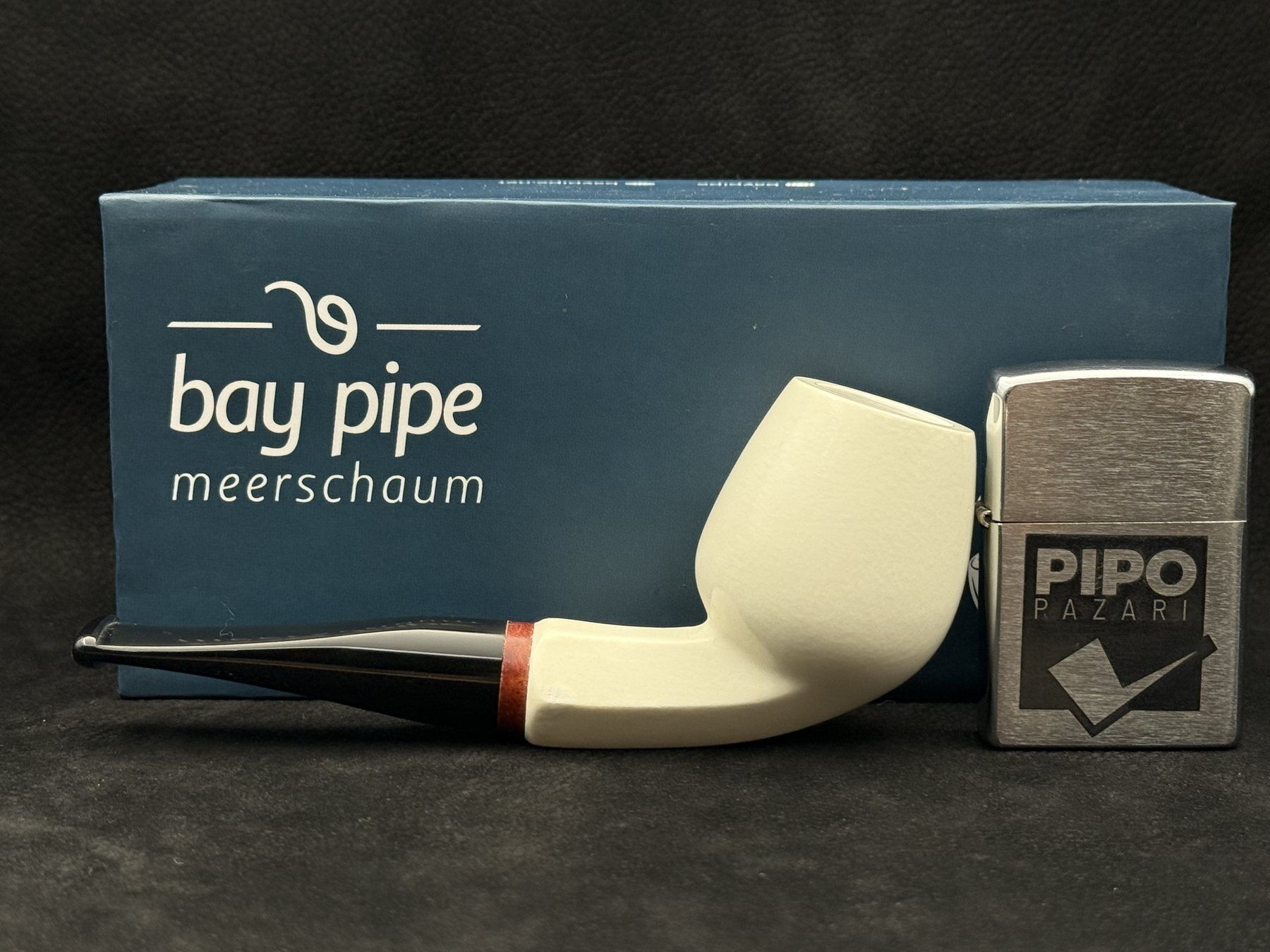 EMRE MANGALTEPE LÜLETAŞI RHODESIAN SMOOTH PİPO | Köşeli Shank Tasarımı