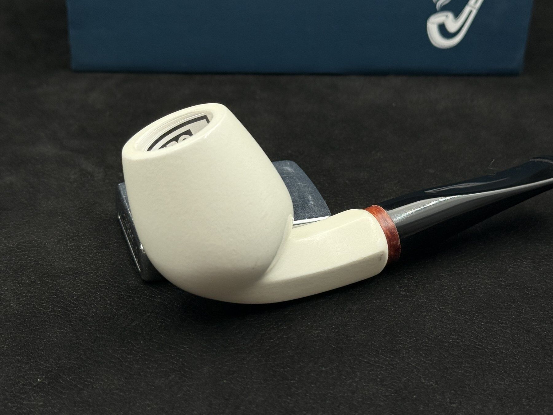 EMRE MANGALTEPE LÜLETAŞI RHODESIAN SMOOTH PİPO | Köşeli Shank Tasarımı