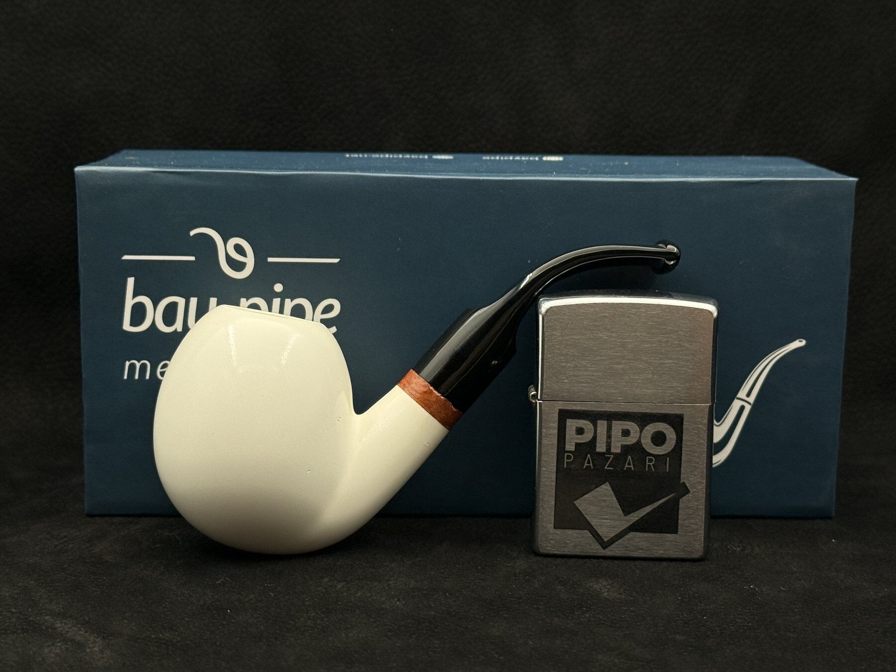 EMRE MANGALTEPE LÜLETAŞI FULL BENT EGG SMOOTH PİPO | Akıcı Hatlı Klasik Form