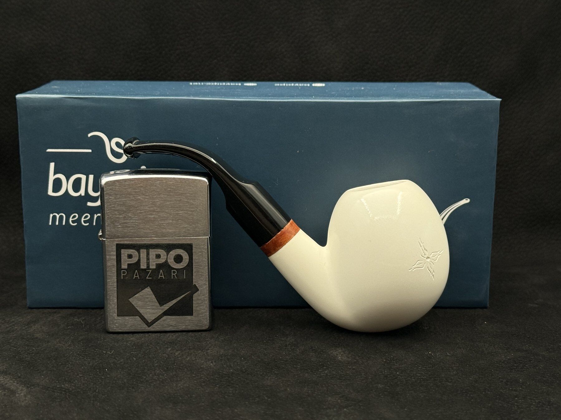 EMRE MANGALTEPE LÜLETAŞI FULL BENT EGG SMOOTH PİPO | Akıcı Hatlı Klasik Form