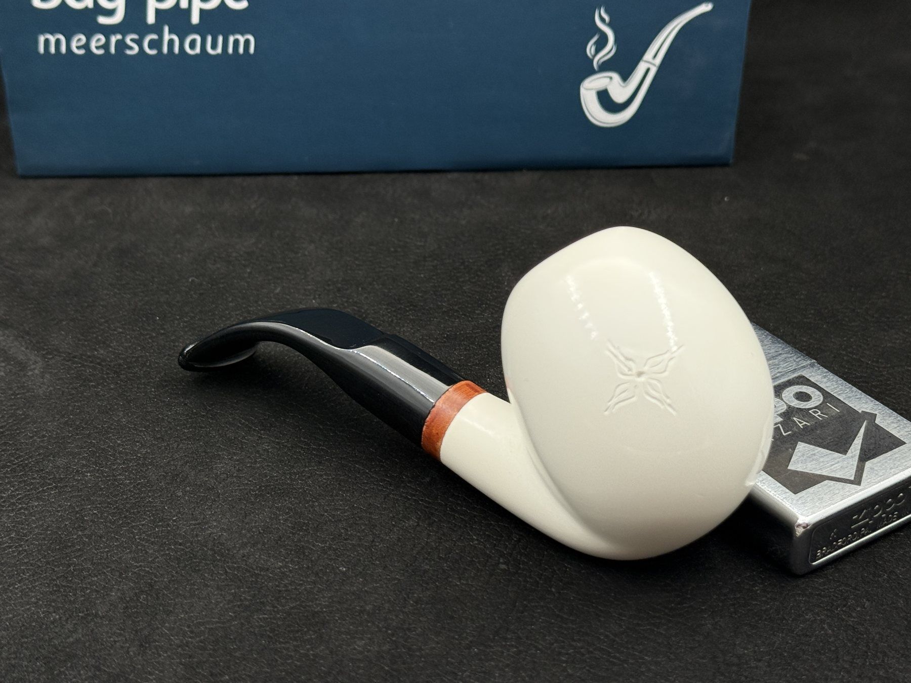 EMRE MANGALTEPE LÜLETAŞI FULL BENT EGG SMOOTH PİPO | Akıcı Hatlı Klasik Form