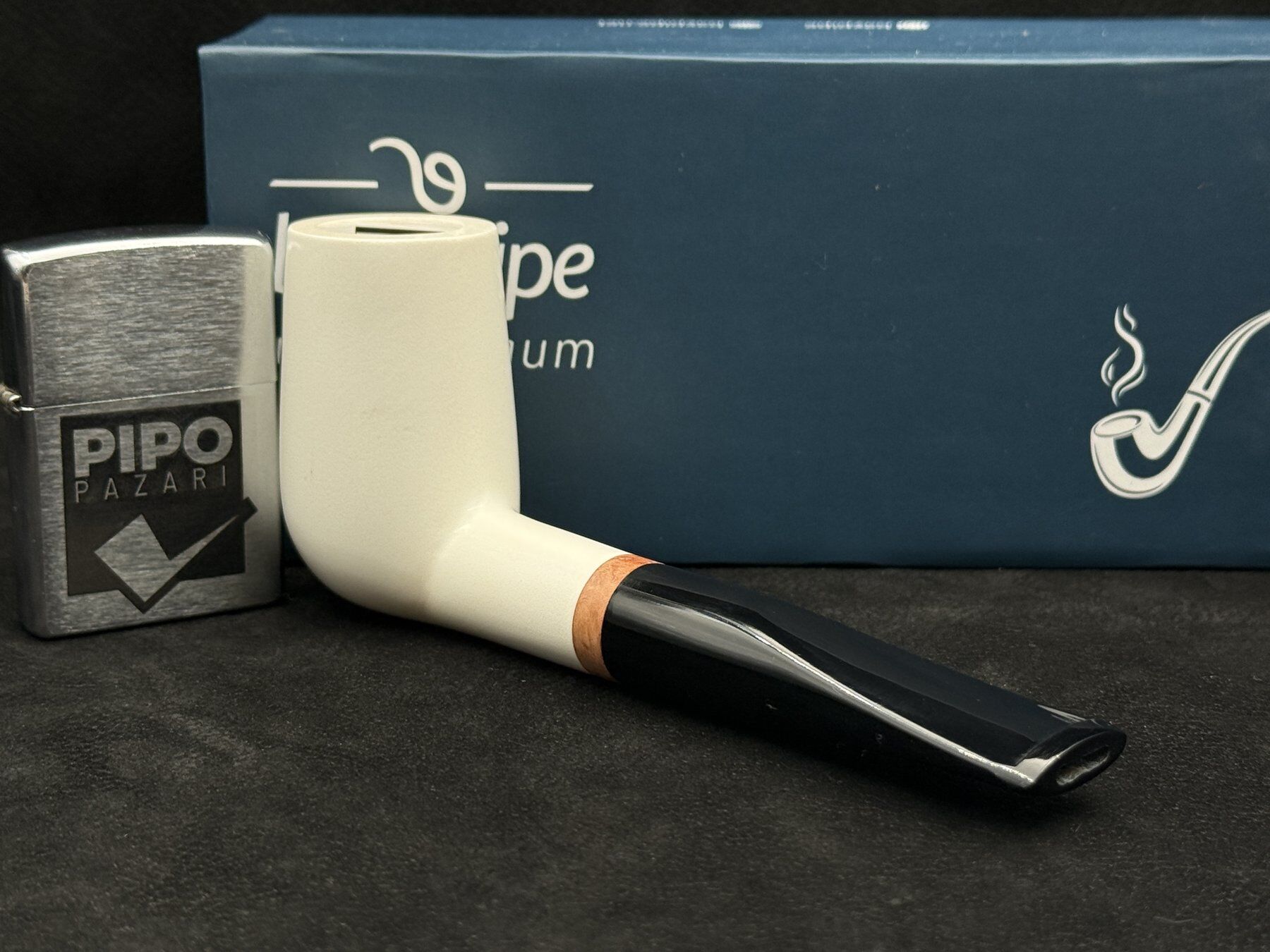 EMRE MANGALTEPE LÜLETAŞI BILLARD SMOOTH PİPO | Klasik Hatların Sade Yorumu