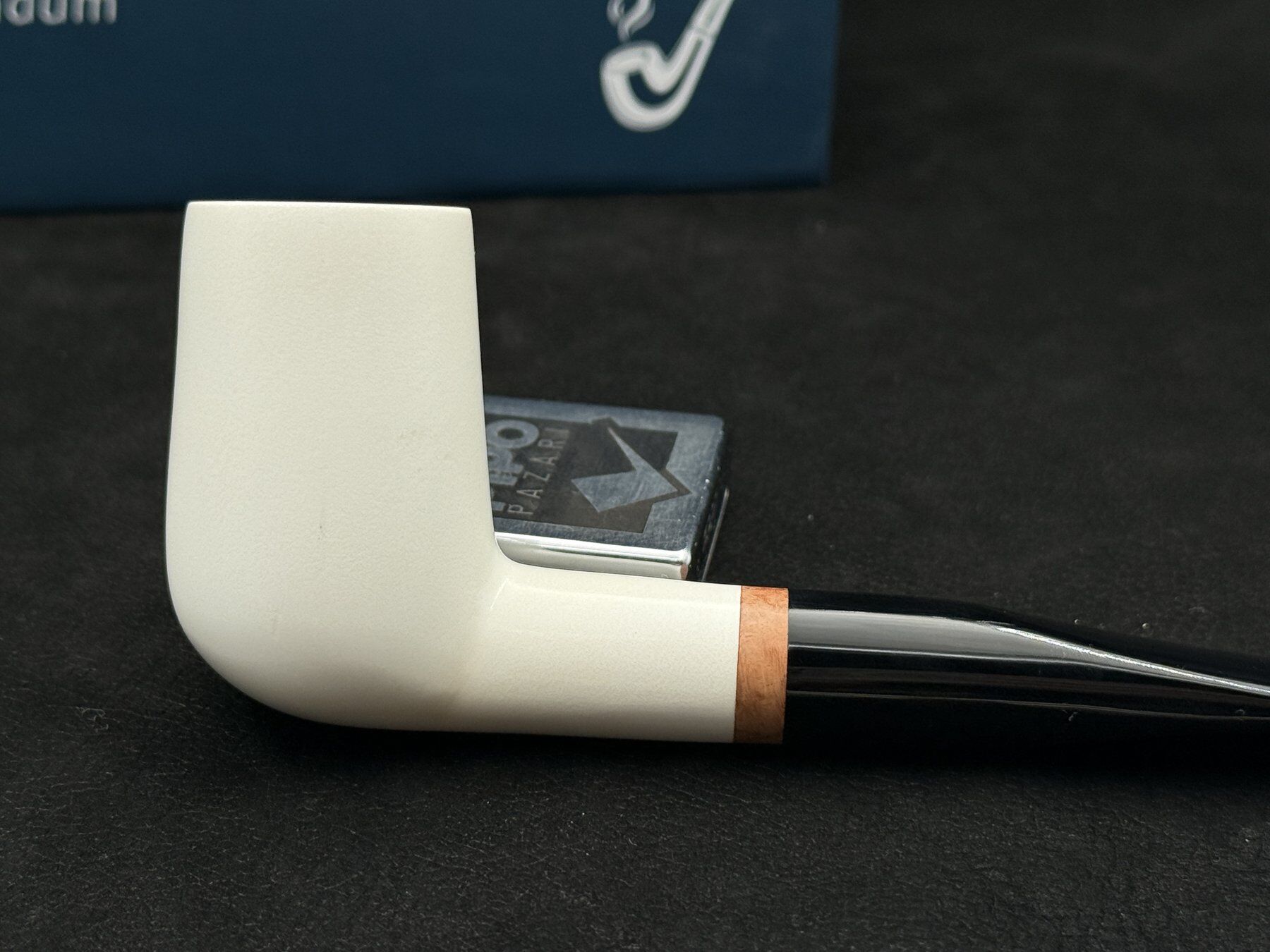 EMRE MANGALTEPE LÜLETAŞI BILLARD SMOOTH PİPO | Klasik Hatların Sade Yorumu