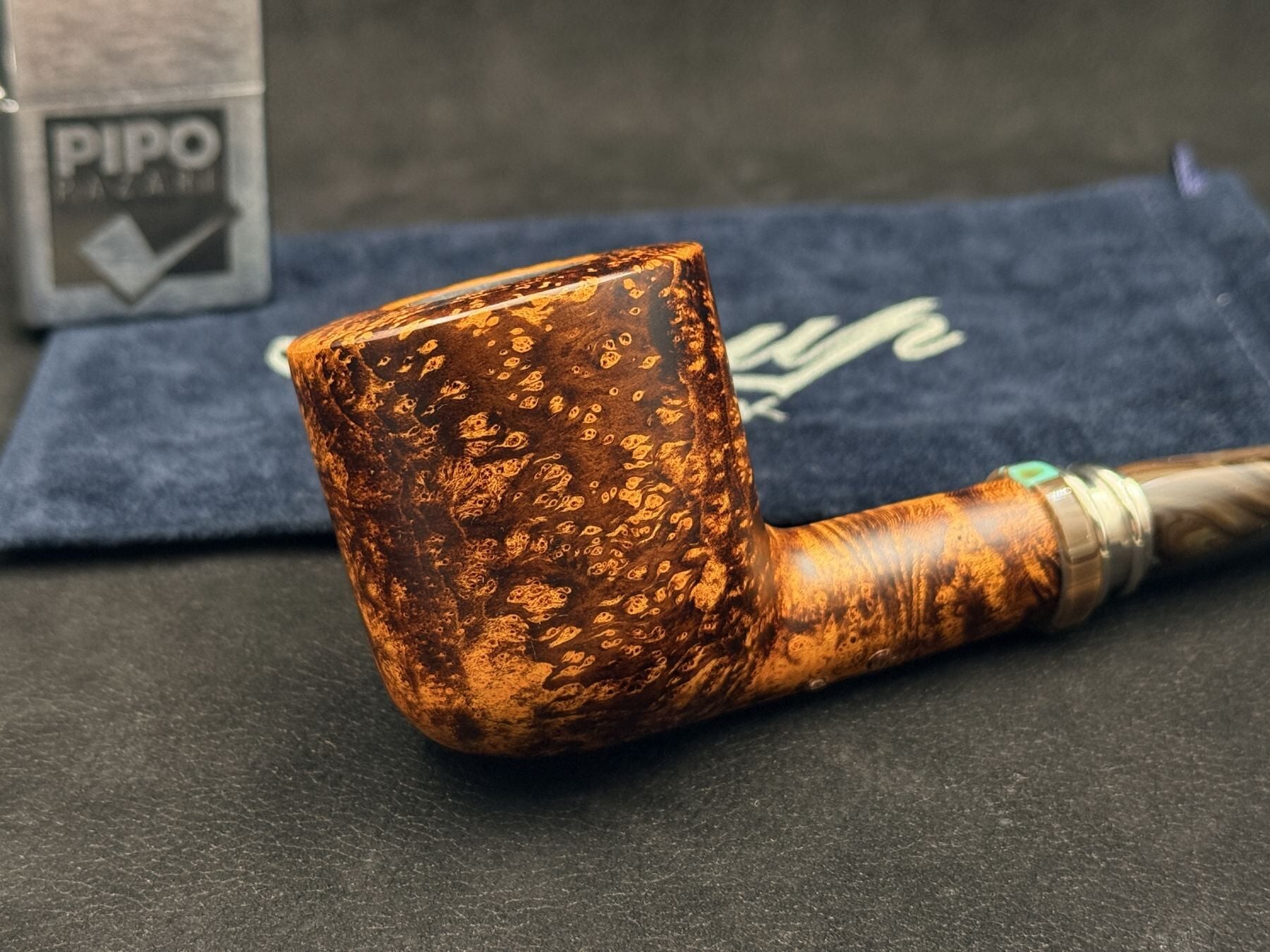 Peder Jeppesen - Neerup Classic GR2 Billiard Pipo | Doğal Doku ve Özgün Ağızlık