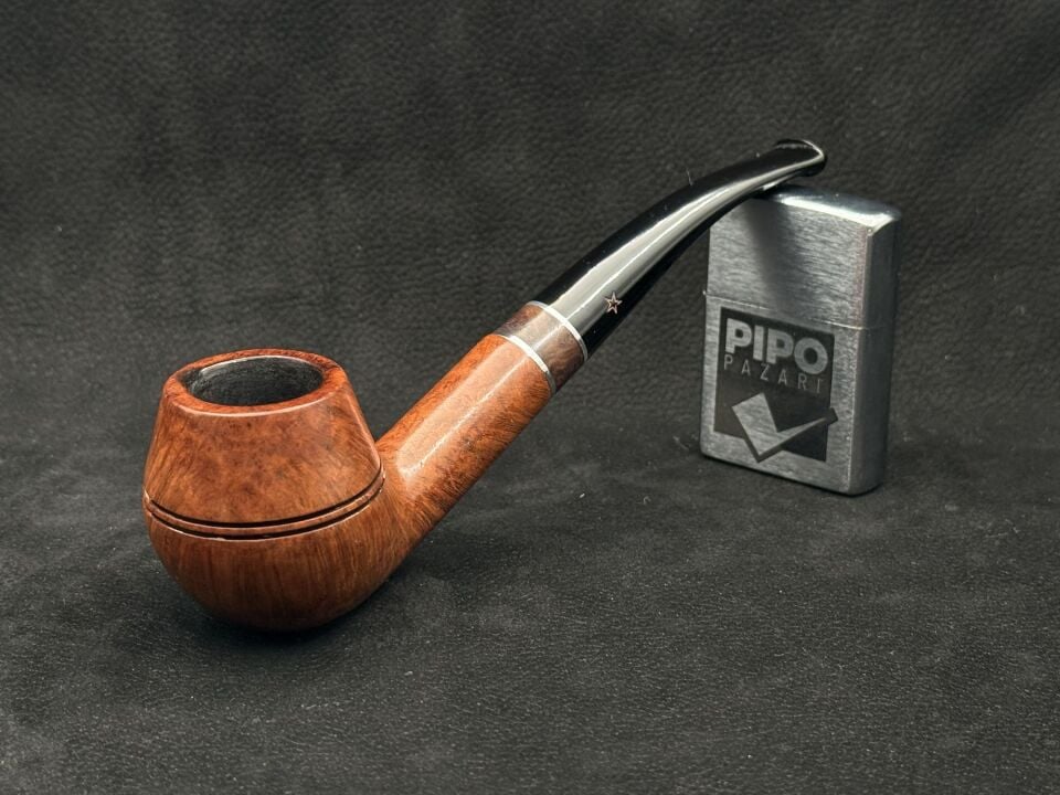 Şahin Extra NS303 Smooth Estate Pipo | 9mm Filtre & Ebonit Ağızlık