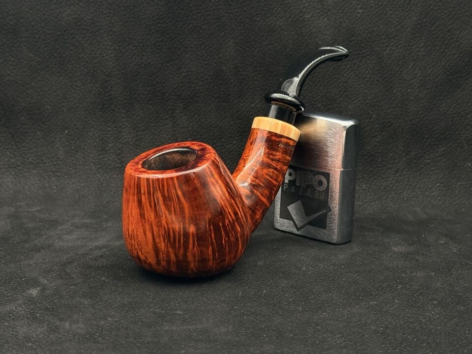 Peder Jeppesen Ida Easy Cut GR3 Bent Pipo | Danimarka El Yapımı Tasarım