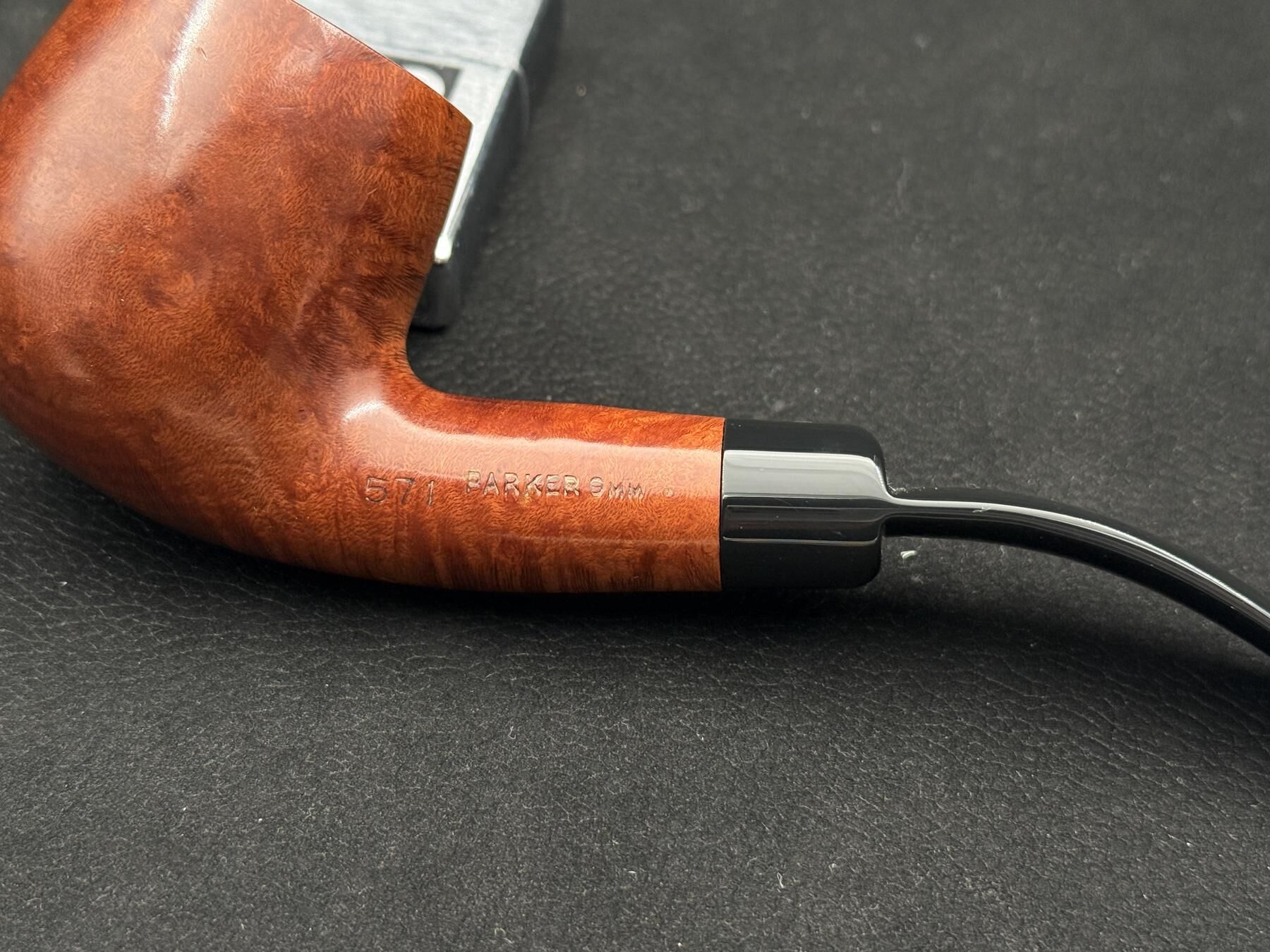 Parker 571 9mm Filter Smooth Estate Pipo | Geniş Hazne & Klasik İngiliz Karakteri