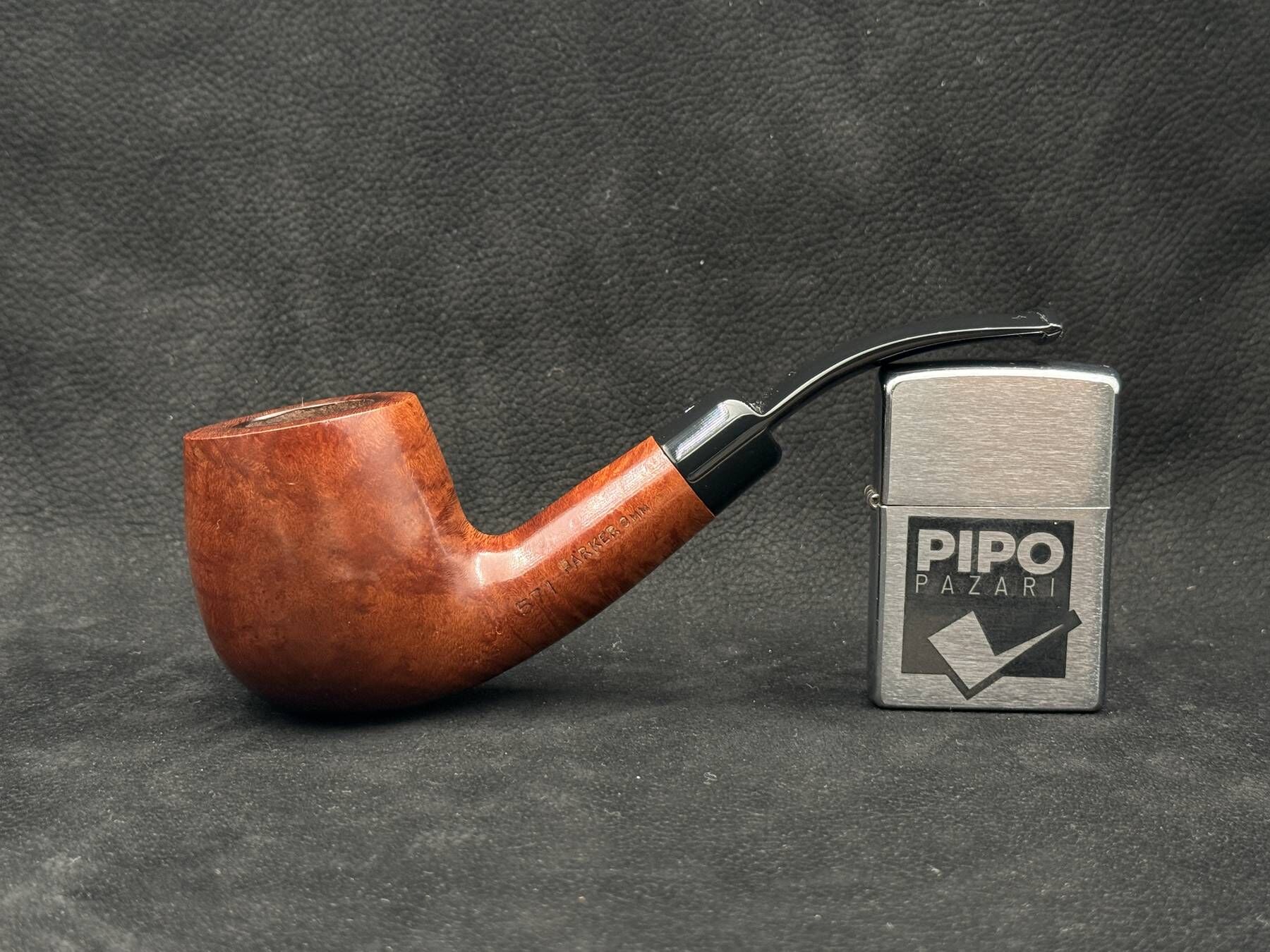 Parker 571 9mm Filter Smooth Estate Pipo | Geniş Hazne & Klasik İngiliz Karakteri