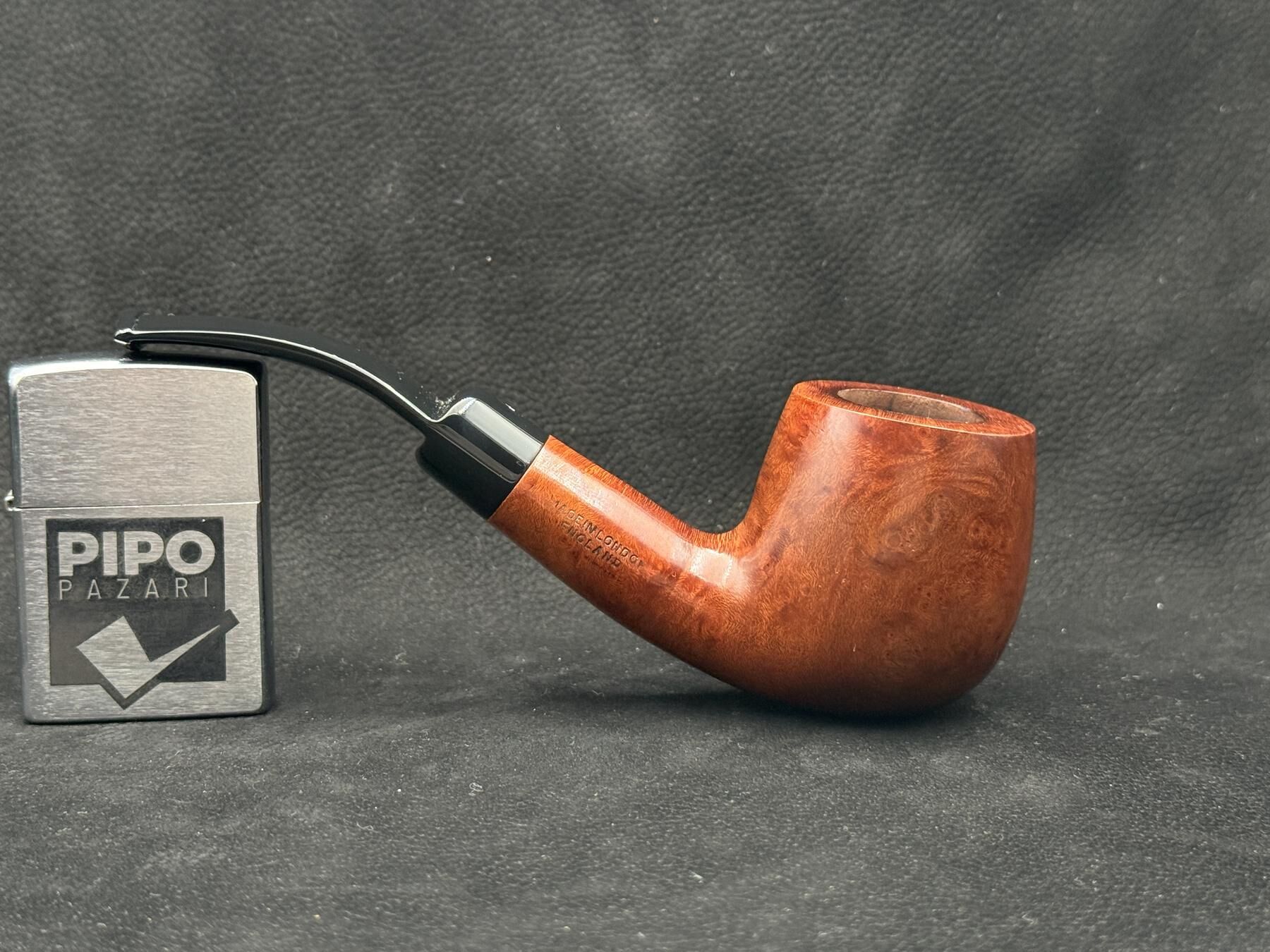 Parker 571 9mm Filter Smooth Estate Pipo | Geniş Hazne & Klasik İngiliz Karakteri