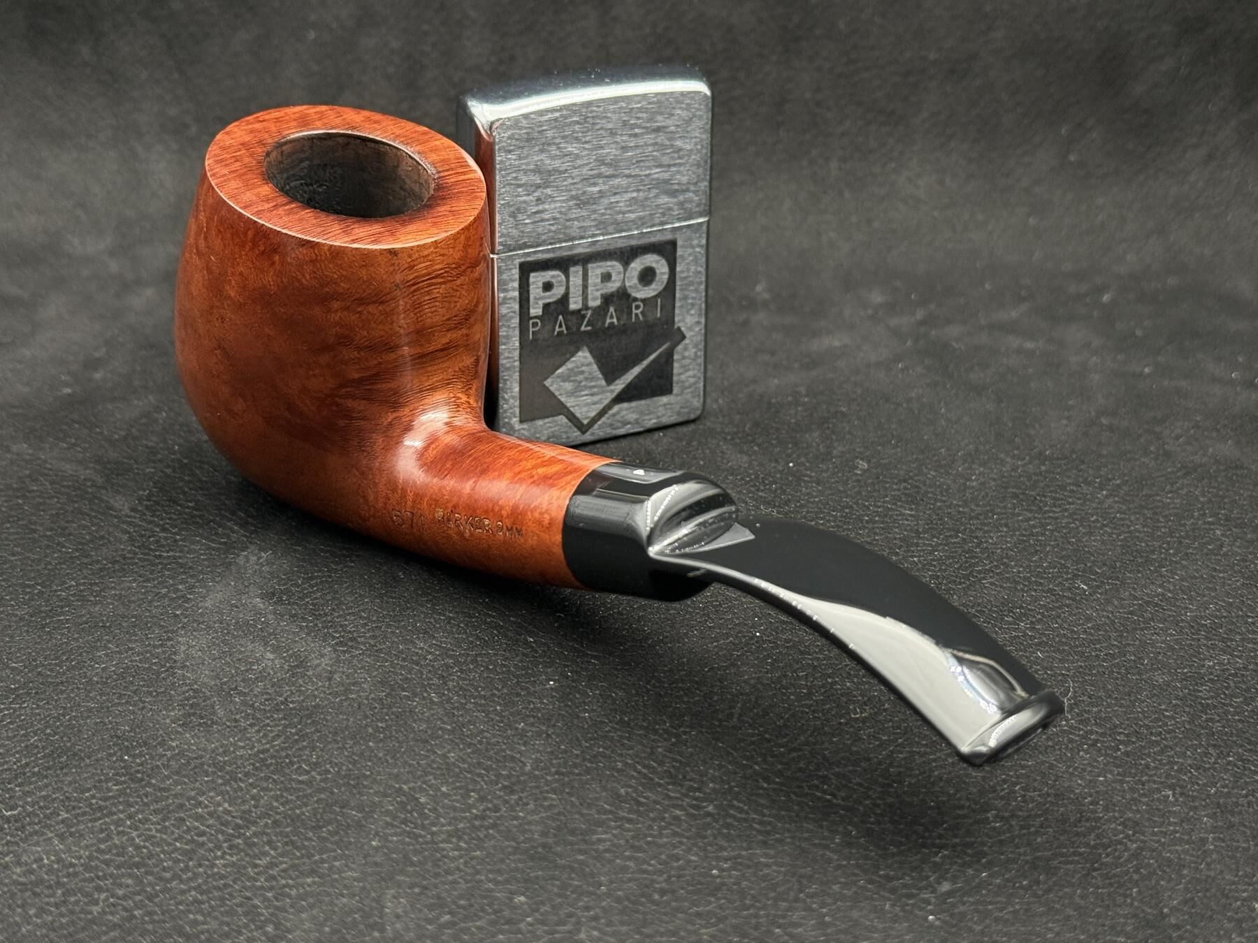 Parker 571 9mm Filter Smooth Estate Pipo | Geniş Hazne & Klasik İngiliz Karakteri