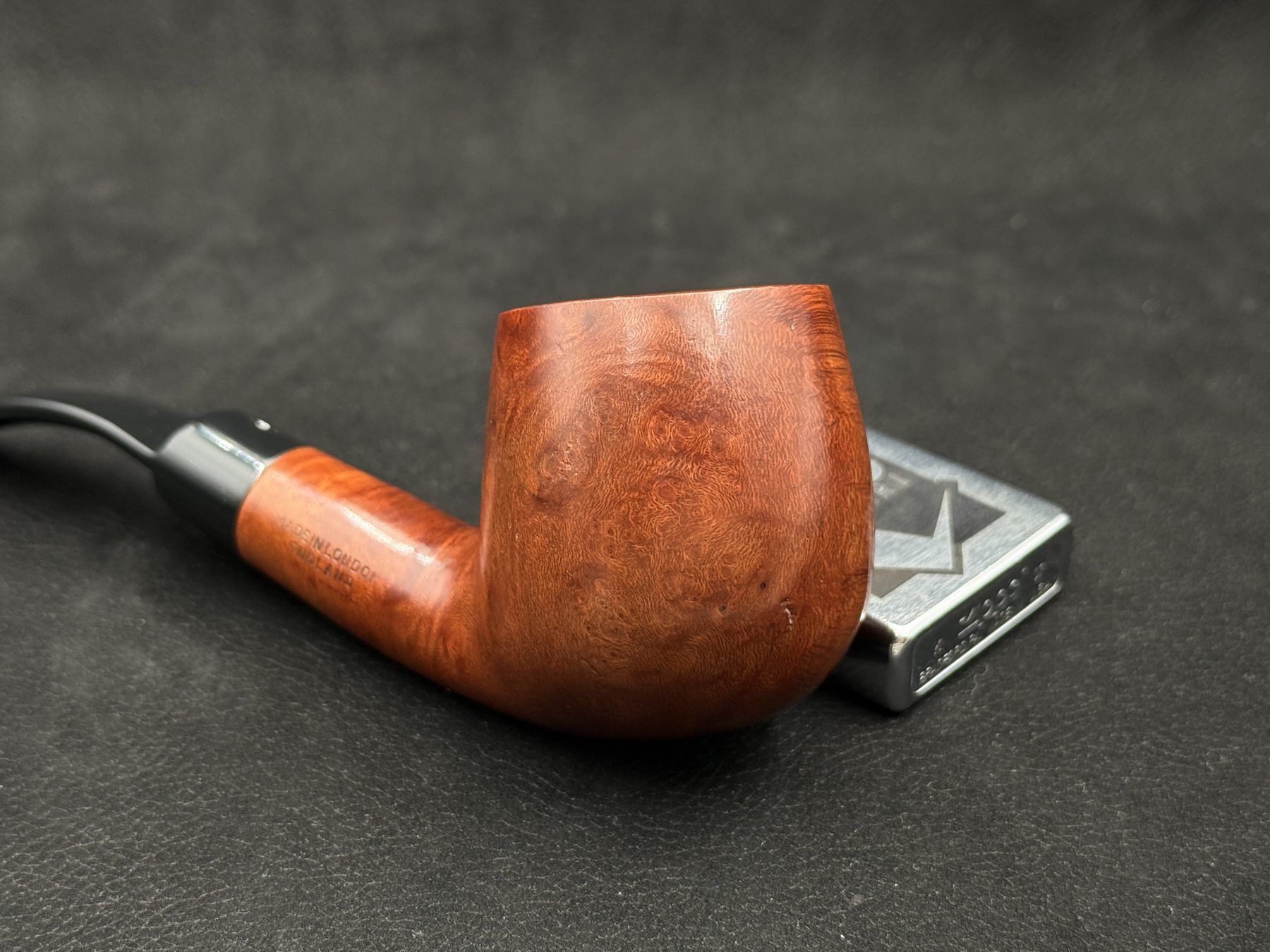 Parker 571 9mm Filter Smooth Estate Pipo | Geniş Hazne & Klasik İngiliz Karakteri