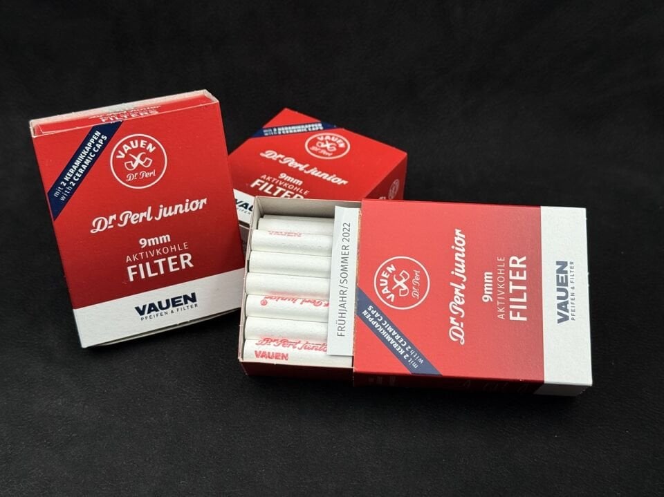 VAUEN 9 mm Aktif Karbon Filtre 40’lı