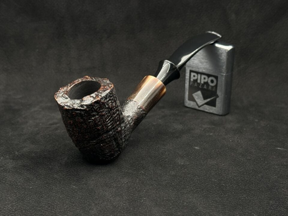 Savinelli Nonperial 9121 Bent Kumlama Estate Pipo | Derin Kumlama, Güçlü Karakter