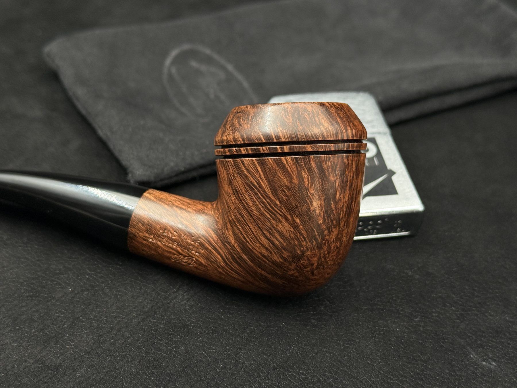 Ascorti Camou Cool2 Reverse Calabash Pipo | Half Bent Formda Serin İçim Karakteri