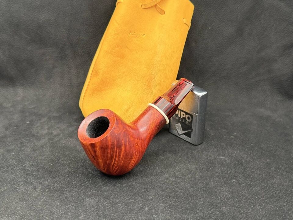 Rizza 184 Reverse Calabash Pipo | Cumberland Ağızlıklı Kompakt Güç