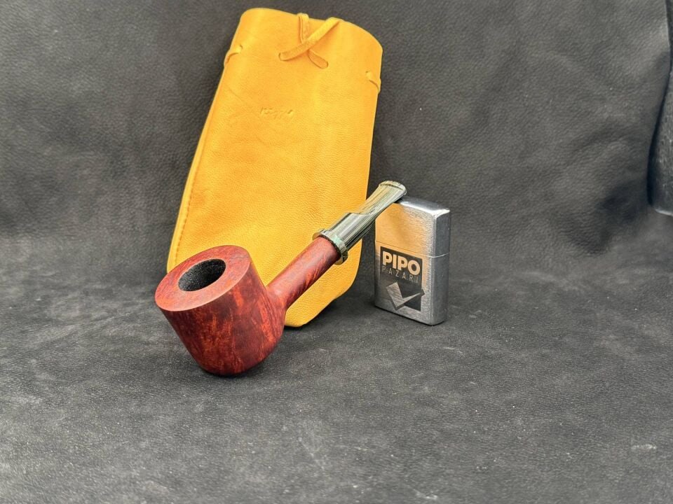 Rizza 195 Pot Pipo | Yeşil Hareli Ebonit Ağızlıklı