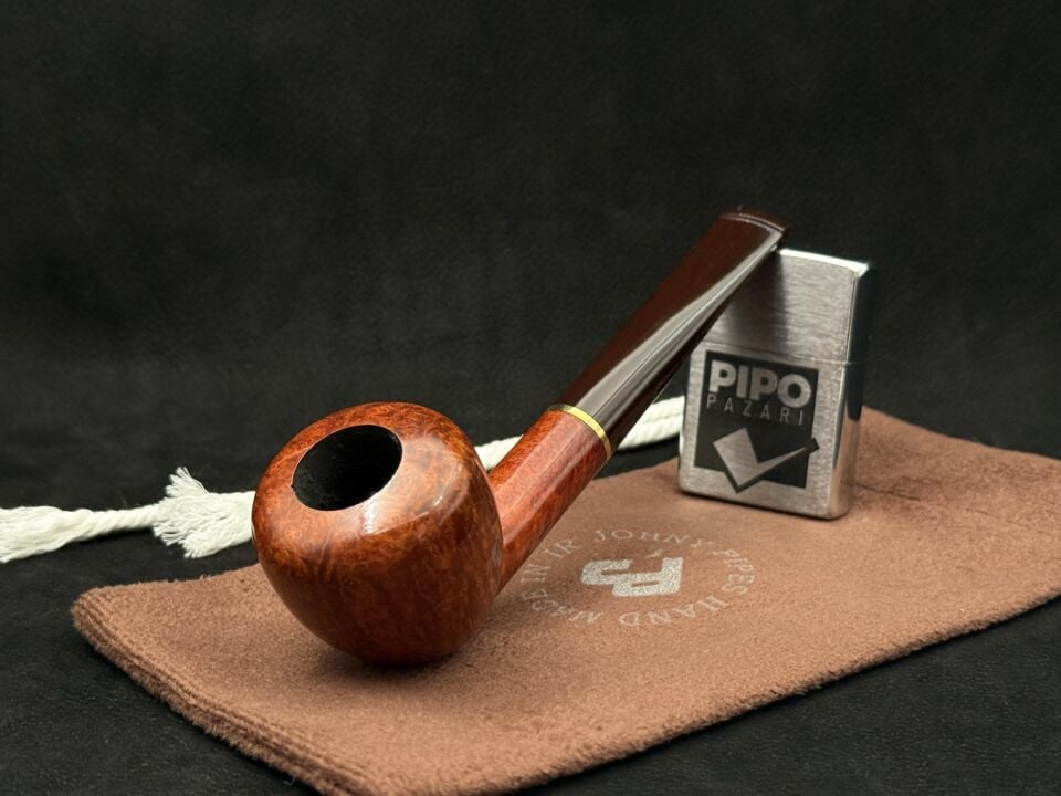 Johnypipes Cumberland 228 Billard Pürüzsüz Pipo | Dengeli ve Zarif Hatlar