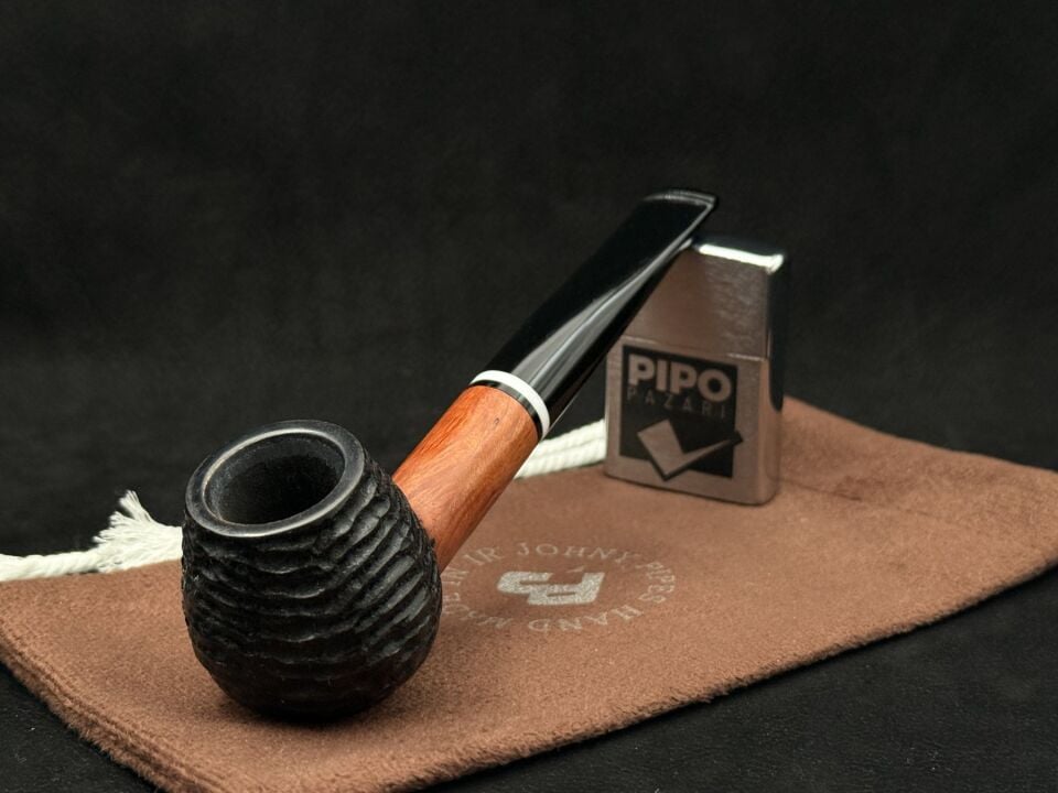 Johnypipes Rustic 213 Billard Rustik Pipo | Kontrast Dokulu Klasik Form