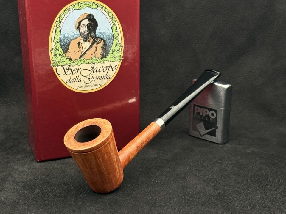 Ser Jacopo Per Aspera L2 A Pencil Shank Smooth Standup Estate Pipo | Neredeyse Yeni & Heykelsi Duruş