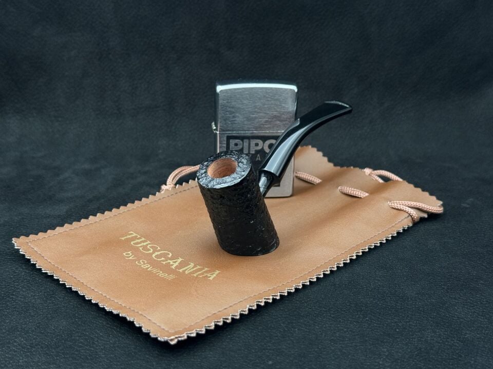 Savinelli Tuscania Cherrywood Rustik Pipo | Toscanello İçin Özel Tasarım
