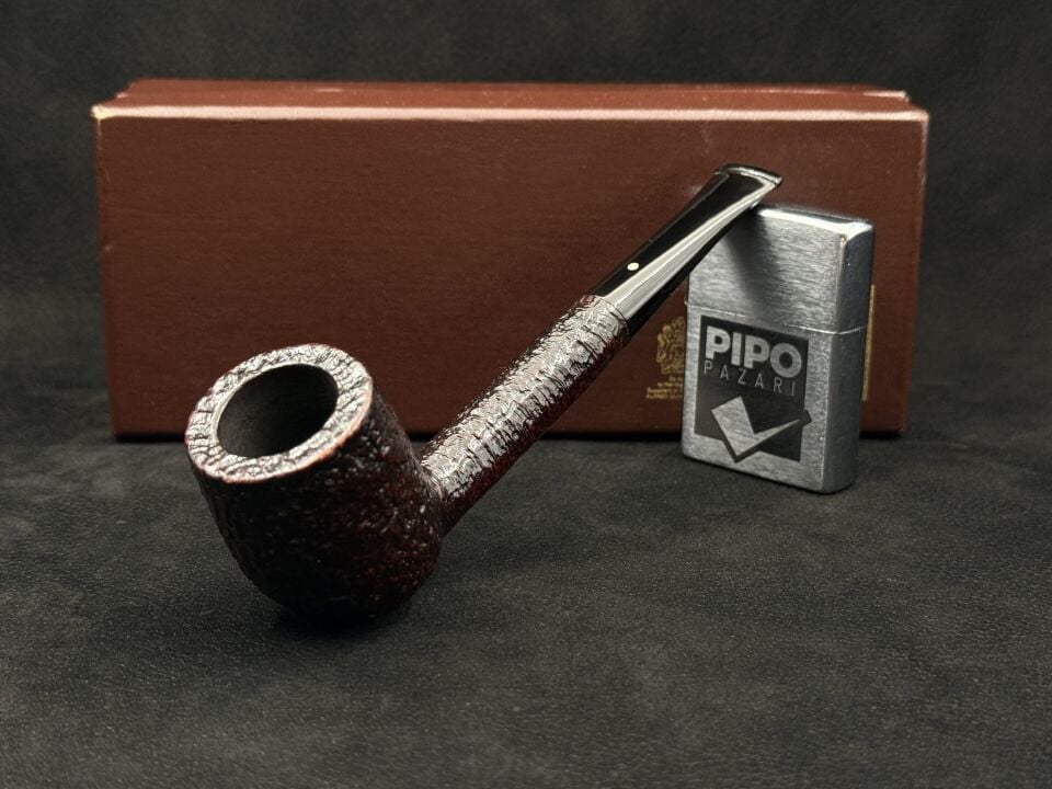 Dunhill Shell 4S Liverpool Estate Pipo | Efsane Shell Kumlama Dokusu