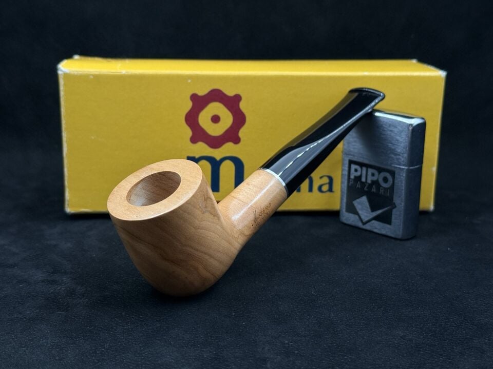 Molina Zeytin Billard Pipo | Doğal Zeytin Ağacı
