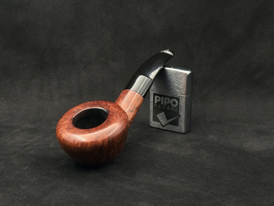 Vauen Dr. Perl 6607 Half Bent Pot Estate Pipo | Alman Mühendisliği