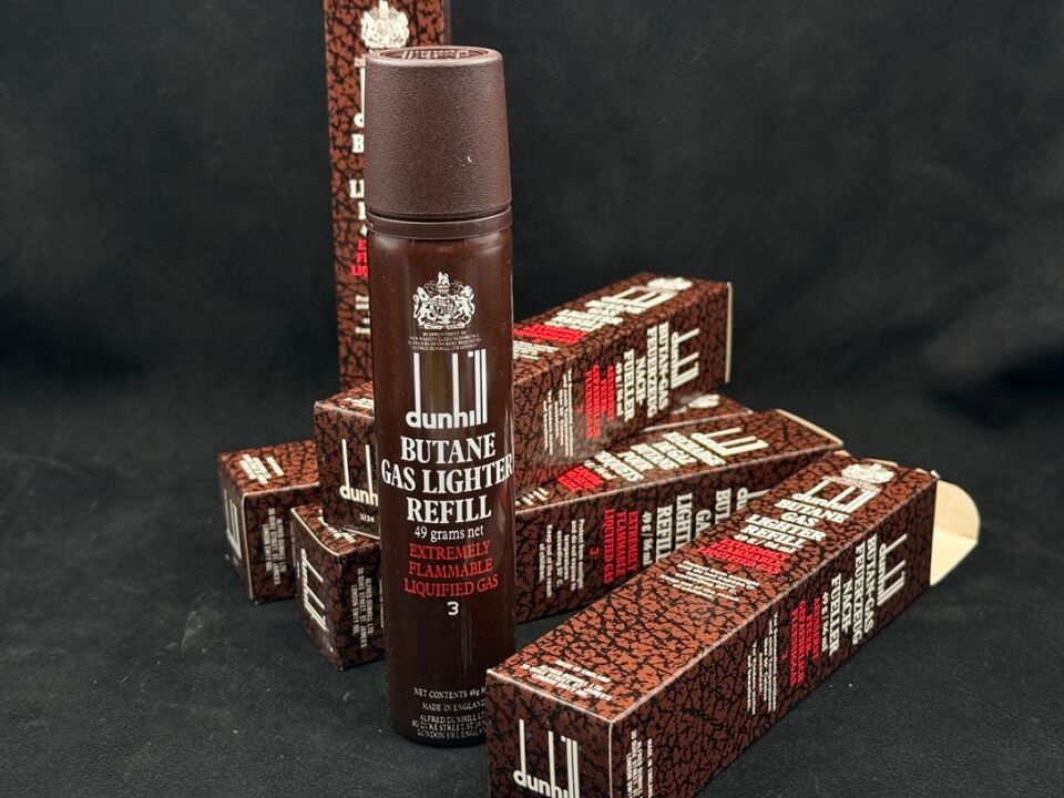 Dunhill Butane Gas Lighter Refill No.3 | Orijinal İngiliz Üretimi 86 ml