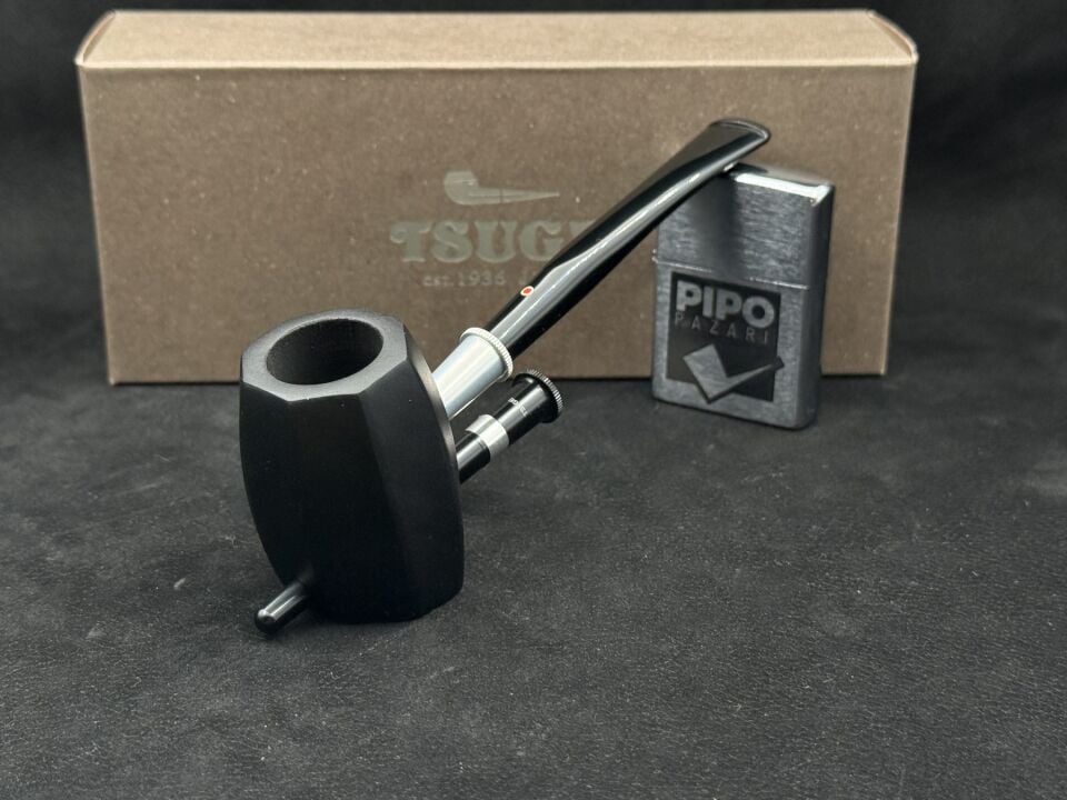 Tsuge Tomahawk Black Dress | Siyahın İçinde Japon Tasarımı