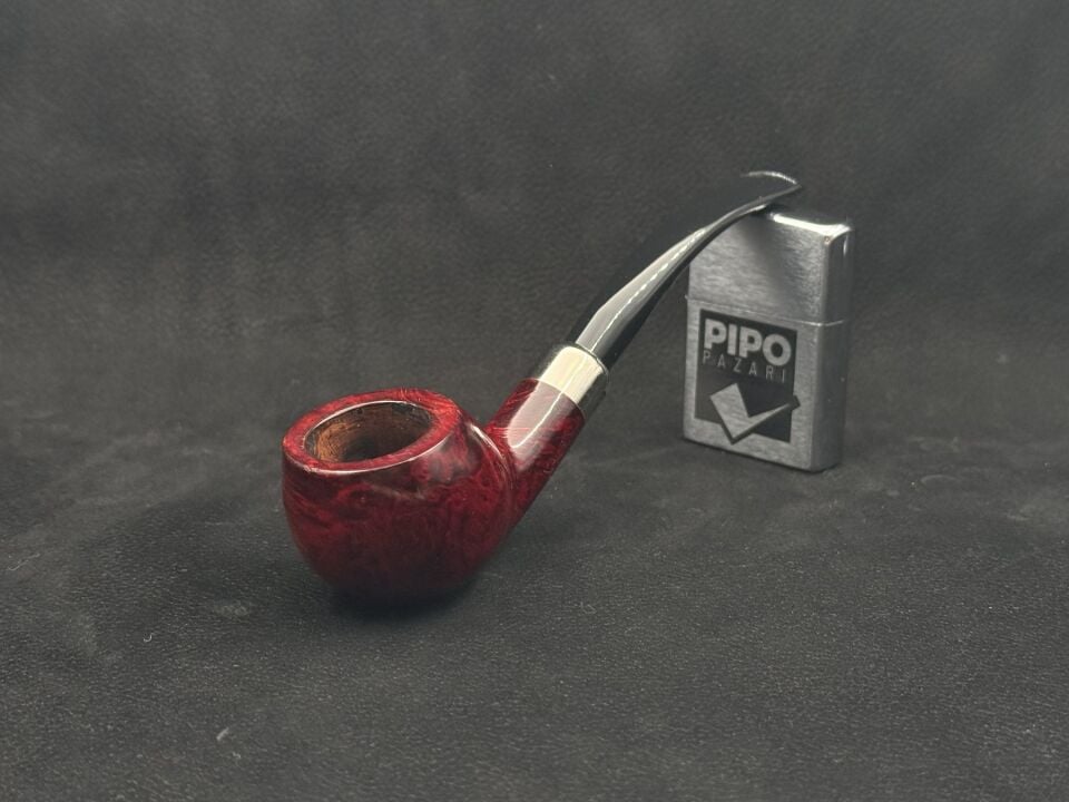 Vauen Dr. Perl 3421 | Bordo Briar ve Army Bağlantının Zarafeti