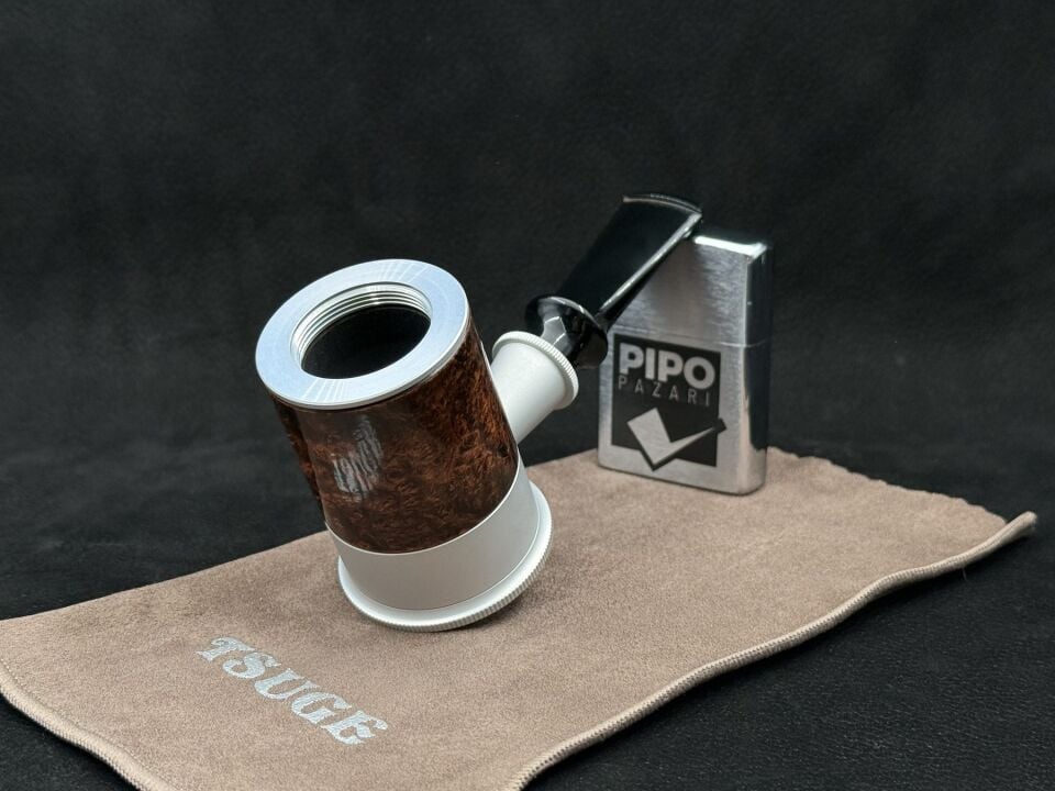 Tsuge Spider Rock | Japon Tasarımında Briar ve Metalin Buluşması
